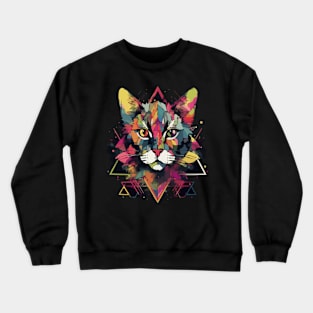 van Gogh's Cats Crewneck Sweatshirt